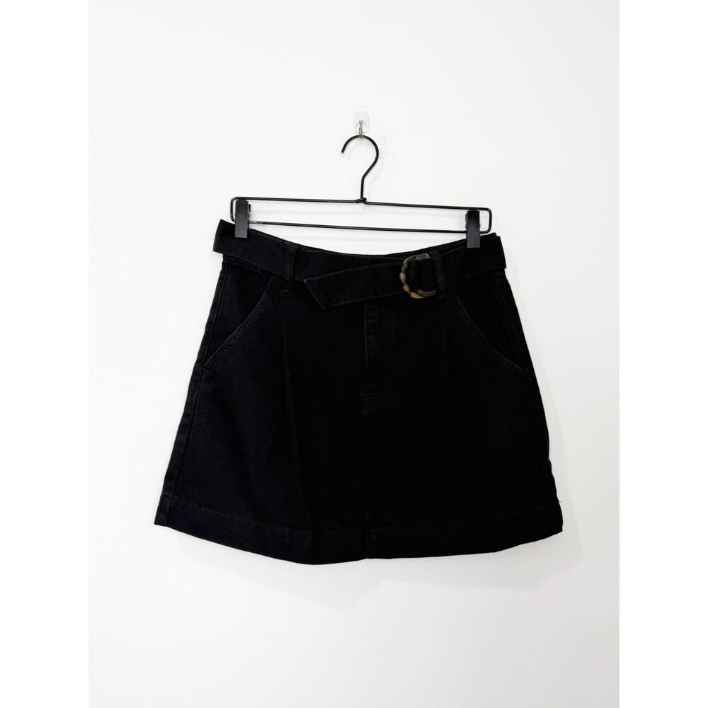 Free People Women's Jade Belted Mini Skirt
Black Ash Size 28 - Picture 2 of 7